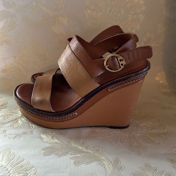 Size 5M TORY BURCH
Leather Slingback Sandals - Picture 3 of 10